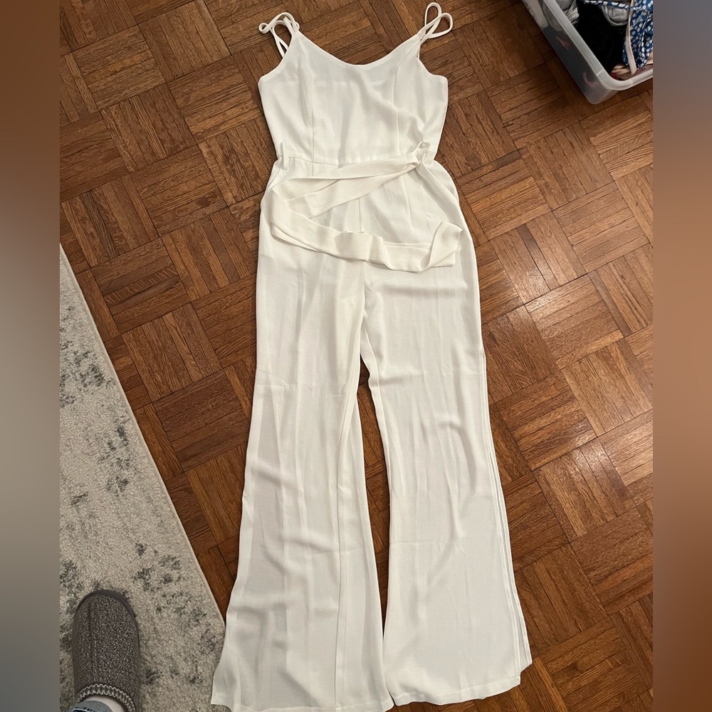 White jumpsuit